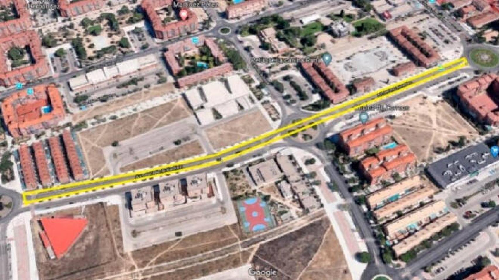 Un tramo de la avenida Río Boladiez quedará cortado al tráfico de 16 a 22 horas
