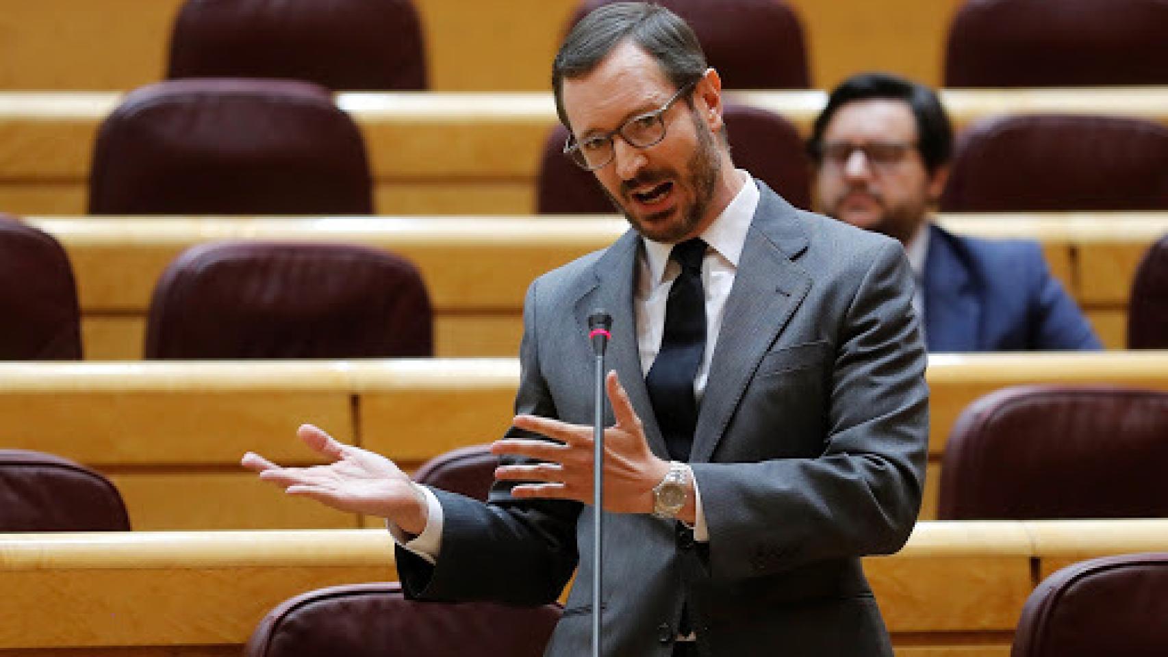 El portavoz del PP en el Senado, Javier Maroto, en imagen de archivo.