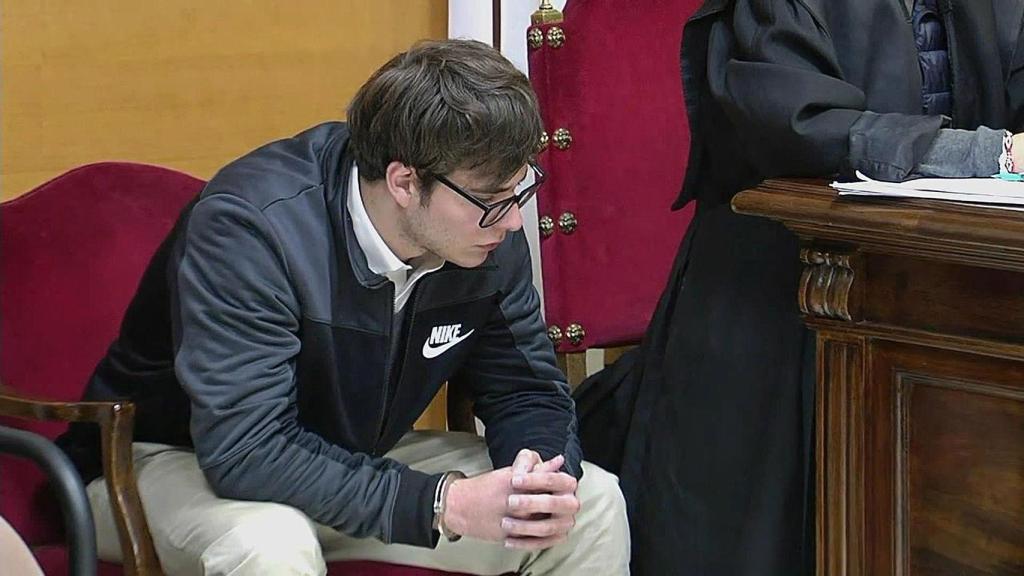 Patrick Nogueira, durante una de las sesiones del juicio./