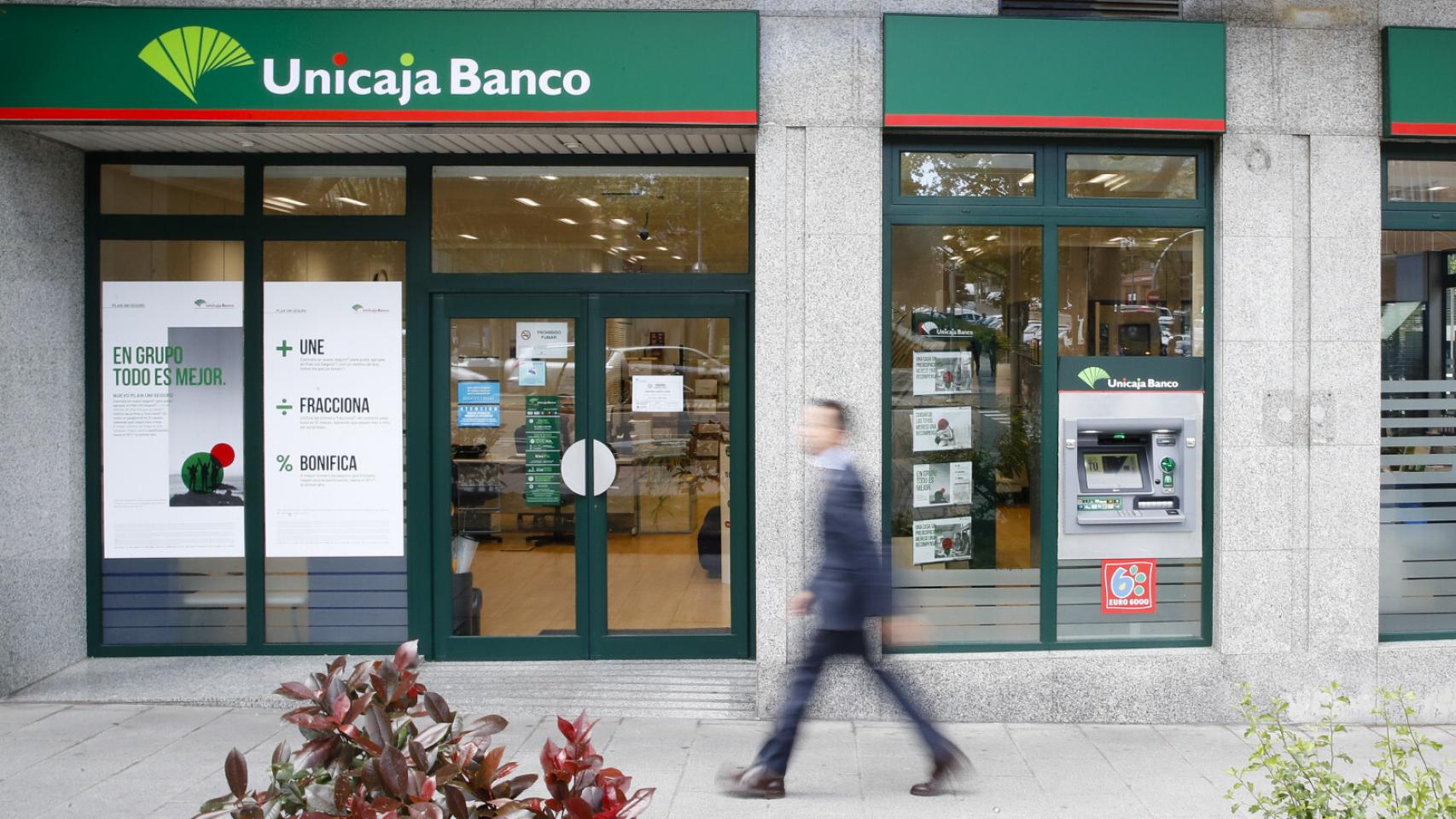 Sucursal de Unicaja Banco.
