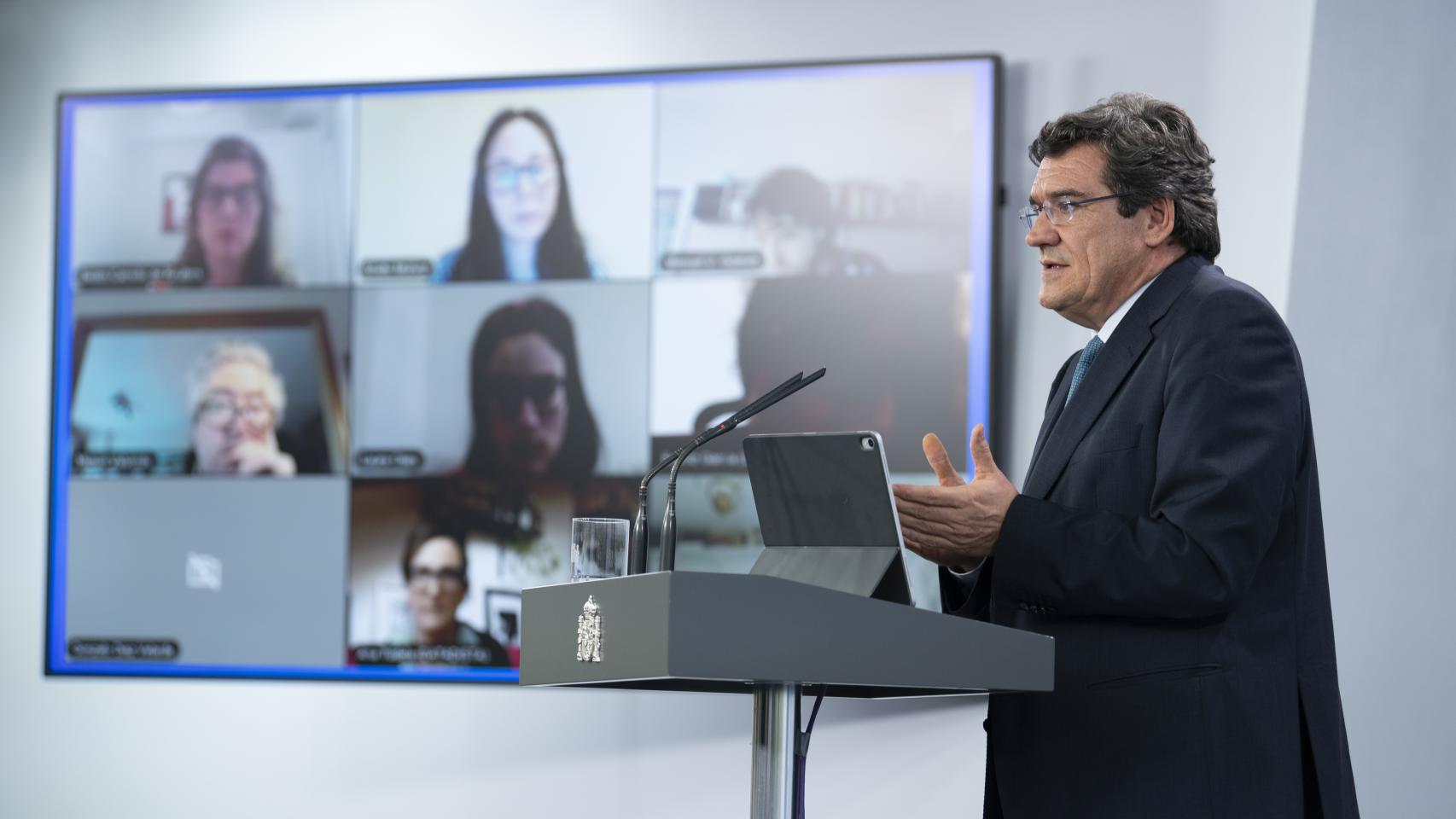 José Luis Escrivá, ministro de Migraciones, Seguridad Social e Inclusión.