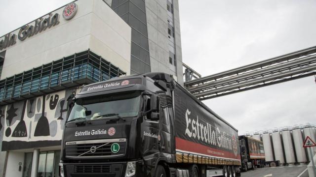 sede estrella galicia hijos de rivera recurso camión cerveza