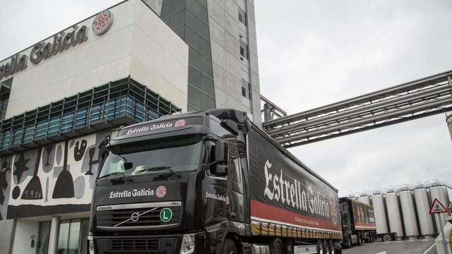 sede estrella galicia hijos de rivera recurso camión cerveza