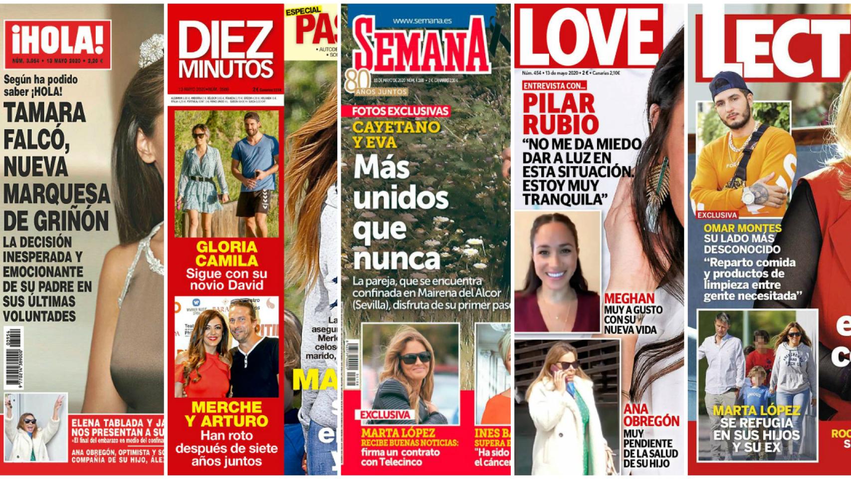 Estas son las revistas de este miércoles.