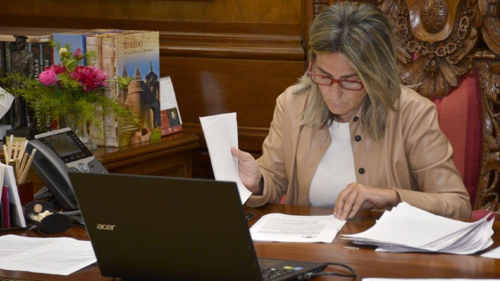 Milagros Tolón, alcaldesa de Toledo