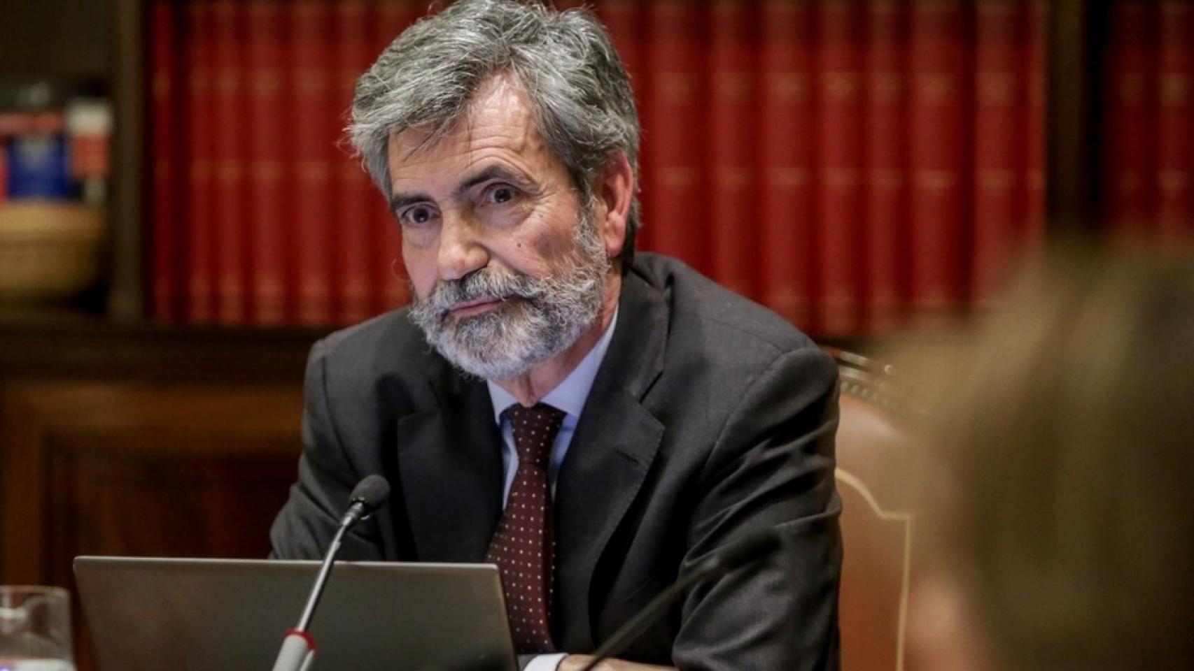 El presidente del CGPJ, Carlos Lesmes.
