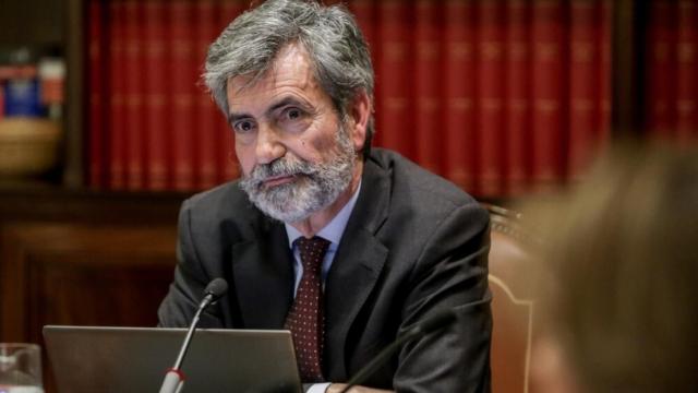 El presidente del CGPJ, Carlos Lesmes./