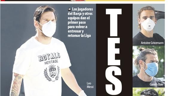La portada del diario Mundo Deportivo (07/05/2020)
