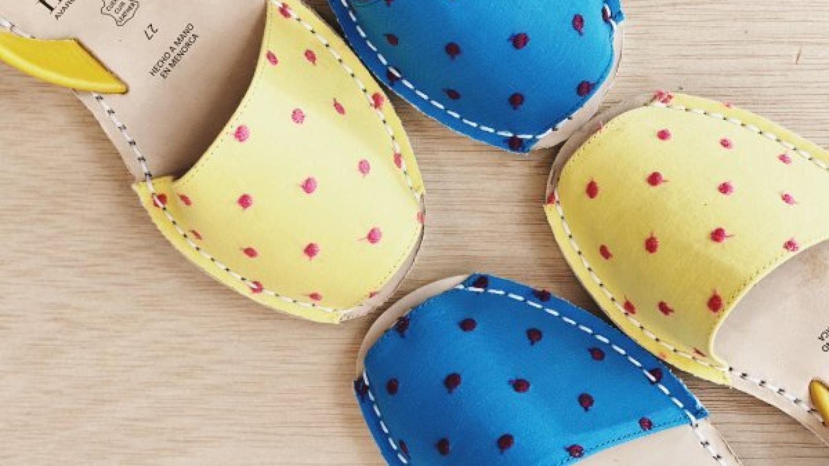 Avarcas menorquinas de Mibo.