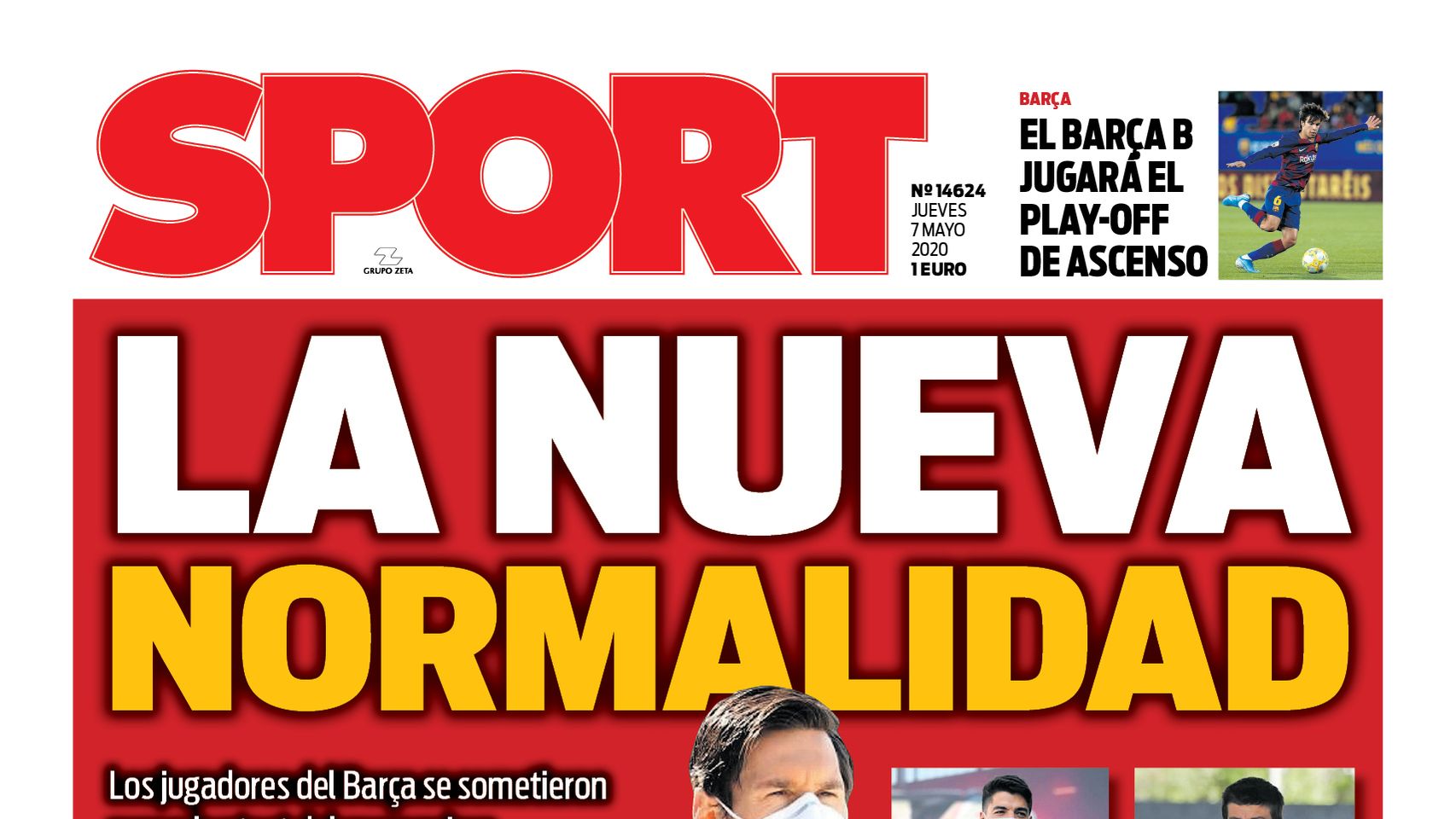 Portada Sport (07/05/20)