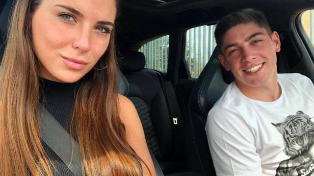 Mina Bonino y Fede Valverde