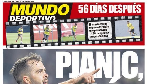 Portada Mundo Deportivo (09/05/20)