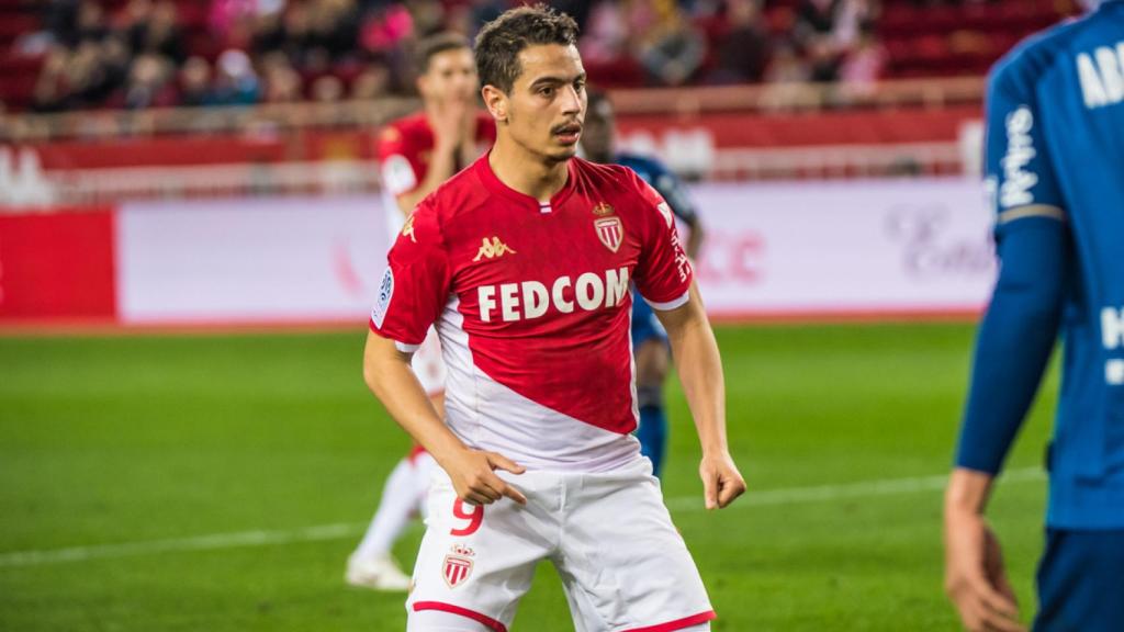 Ben Yedder, en un partido del Mónaco