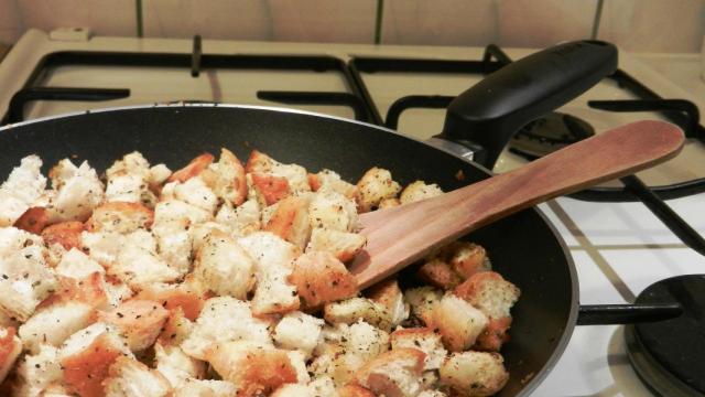 comida sartén carne cocinar