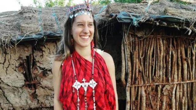 La cooperante liberada Silvia Romano.