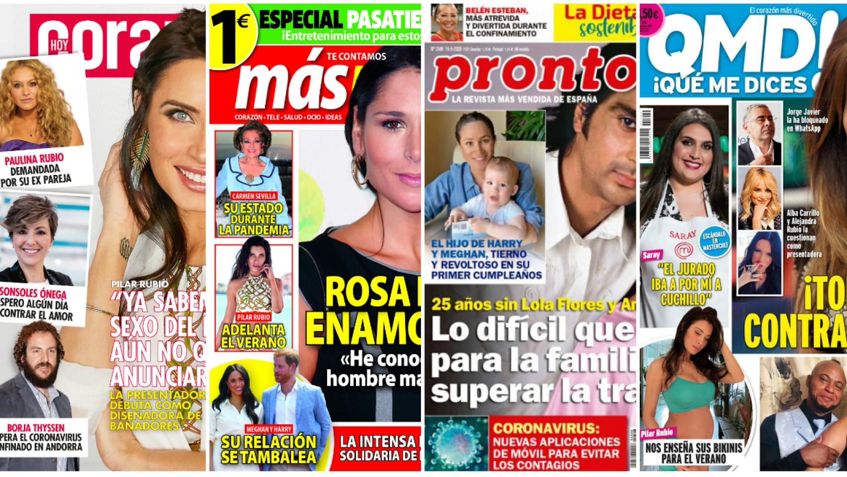 Estas son las revistas de este lunes.