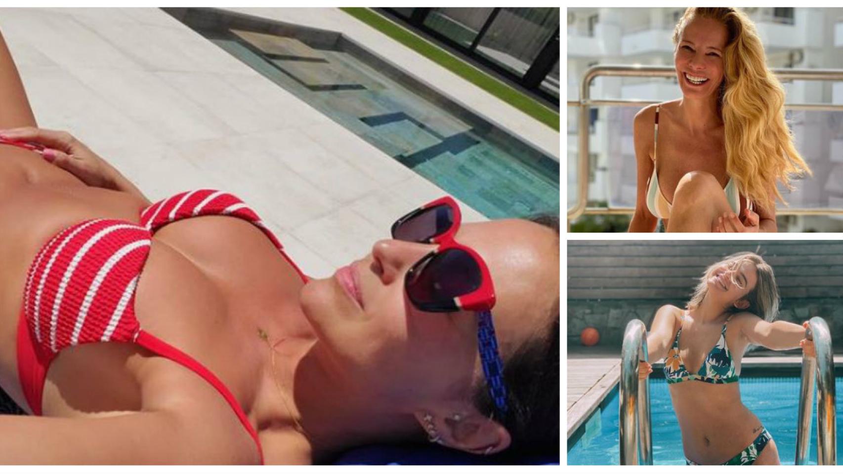De Paula Echevarría a Laura Escanes: las famosas sacan el bikini durante el confinamiento