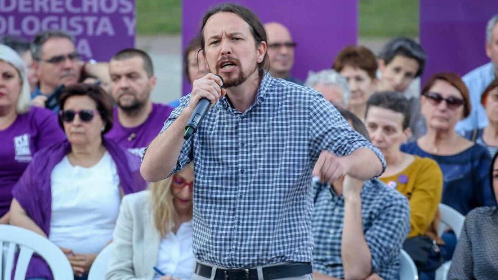 Pablo Iglesias, secretario general de Podemos