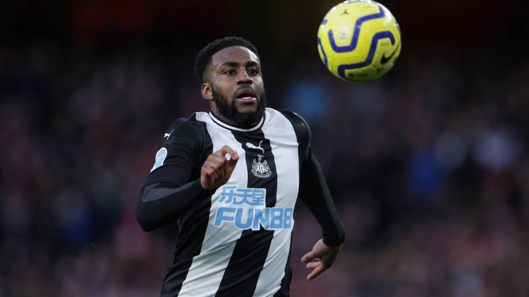 Danny Rose, durante un partido con el Newcastle