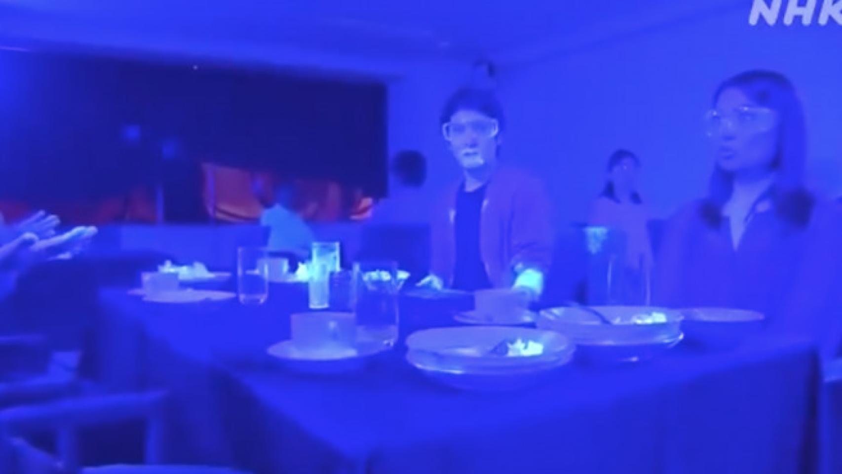 El experimento japonés realizado en un crucero.