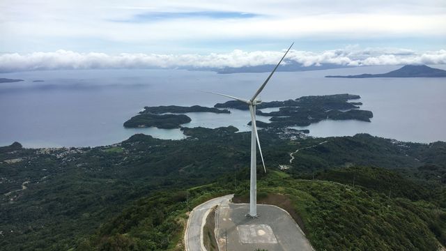 Proyecto de energía híbrida de Siemens Gamesa en Filipinas.