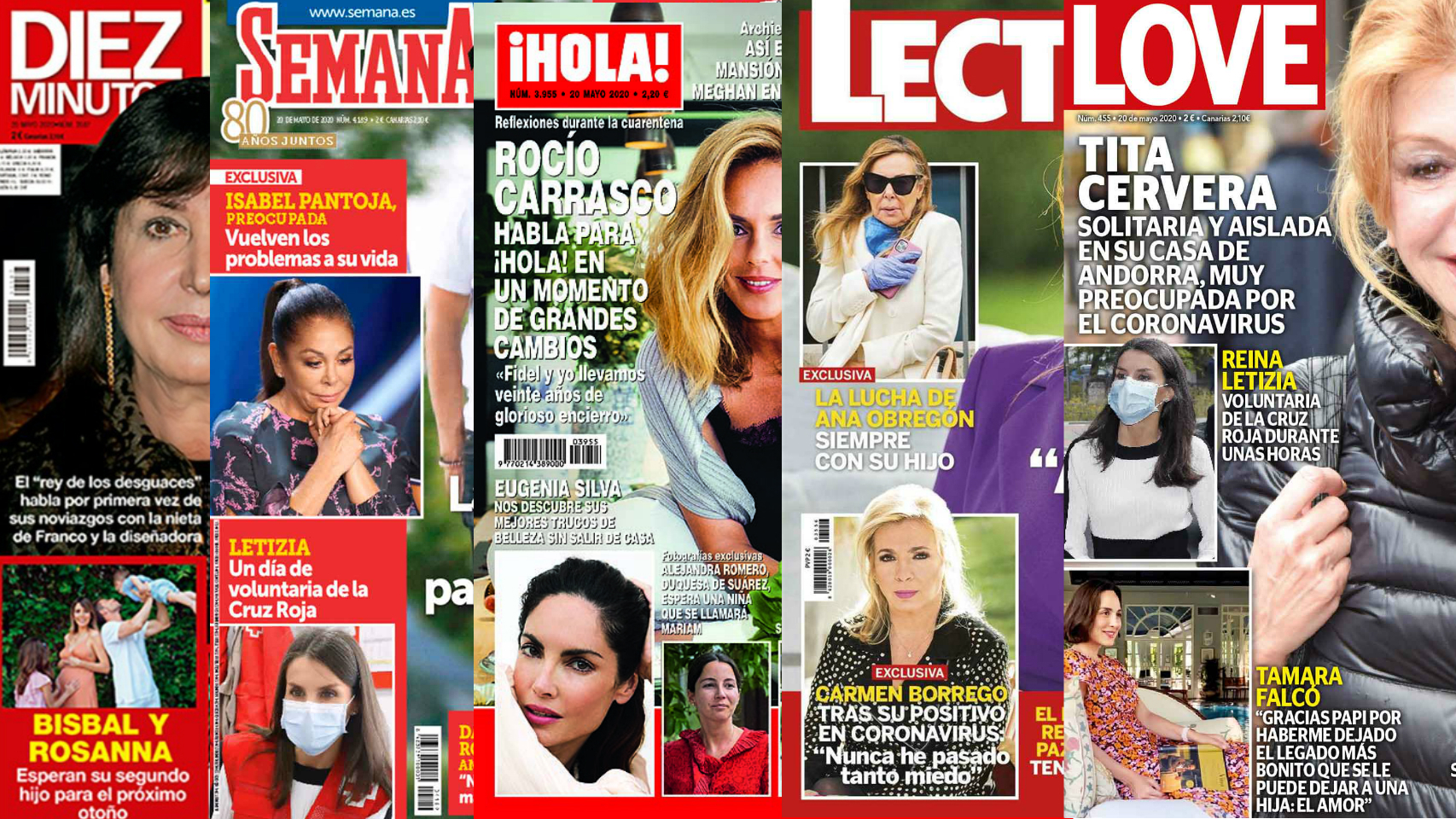 Montaje de JALEOS con las portadas de este miércoles.