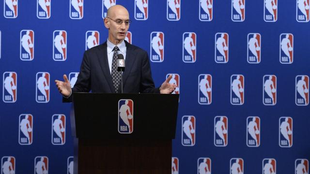 Adam Silver, comisionado de la NBA