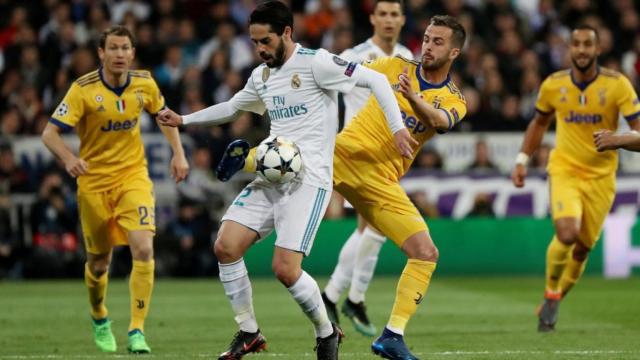 Partido de Champions League, en una imagen de archivo.