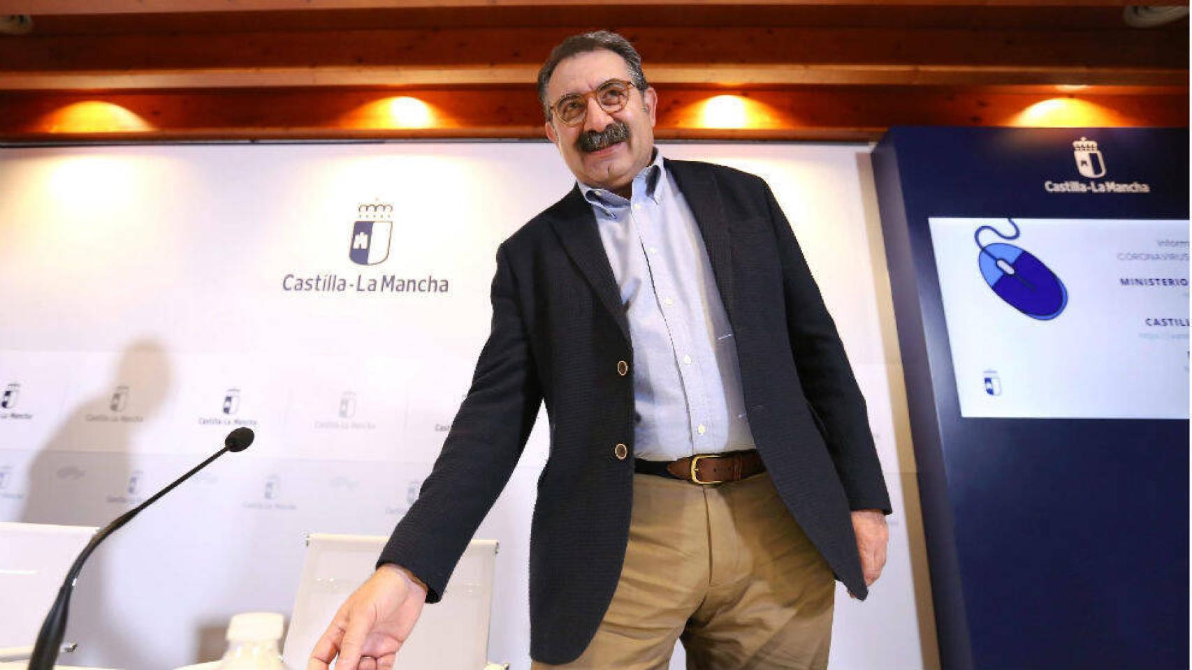 Jesús Fernández Sanz, consejero de Sanidad de Castilla-La Mancha, en una imagen reciente