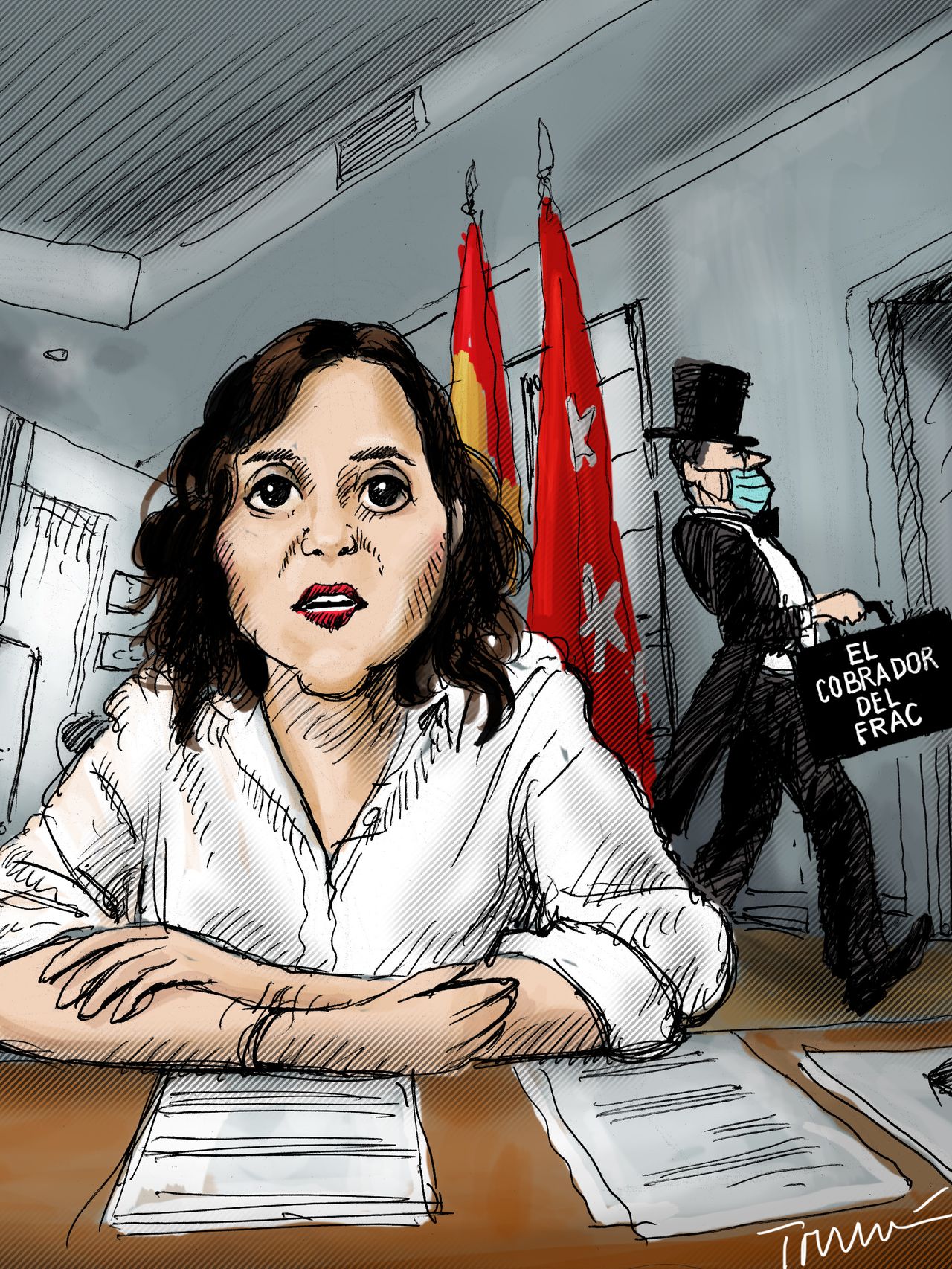Ayuso y la cuarentena