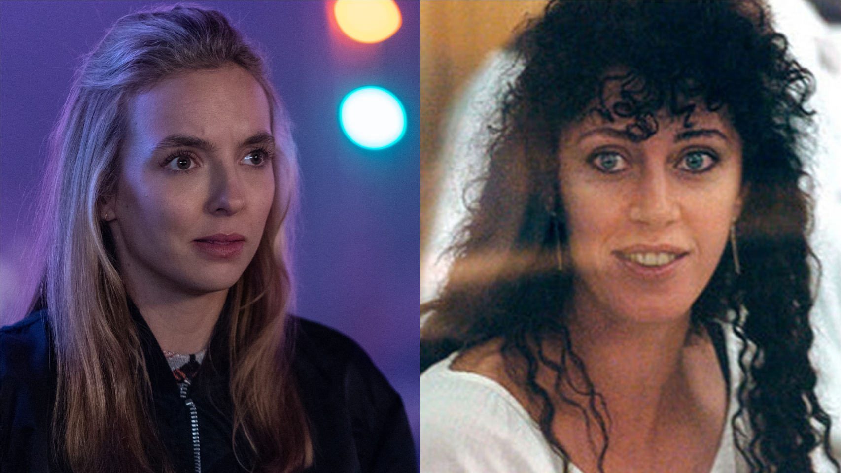 Jodie Comer, protagonista de 'Killing Eve', e Idoia López Riaño, 'La Tigresa'.
