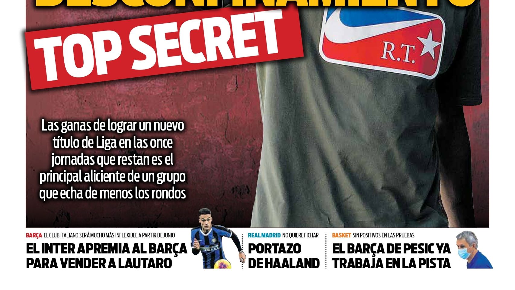 Portada Sport (14/05/20)