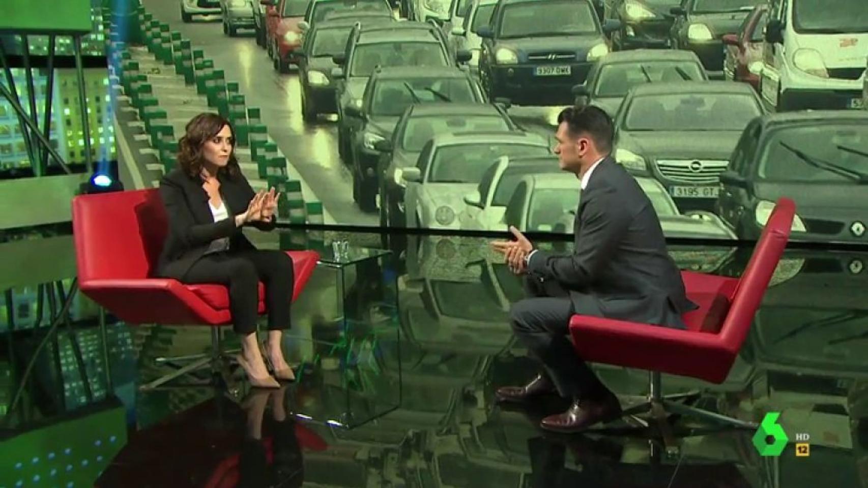 Díaz Ayuso en 'laSexta Noche' (Atresmedia)