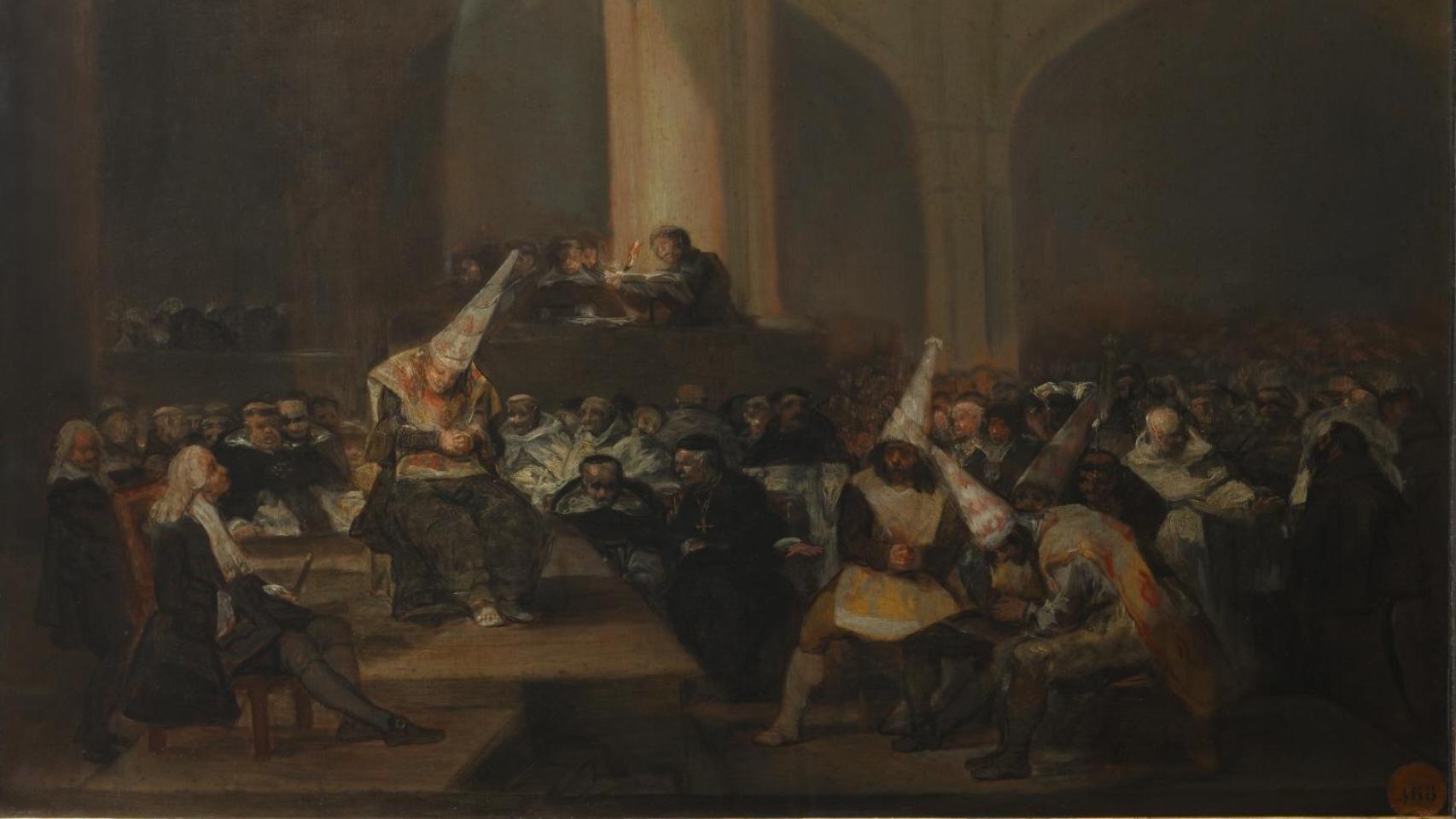 'Escena de Inquisición', de Francisco de Goya