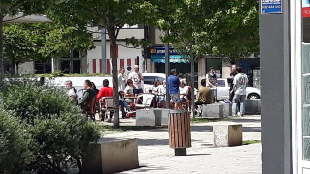 Terraza en As Conchiñas.