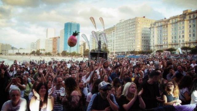 Imagen de archivo de un concierto en el Festival Noroeste.deCoruña
