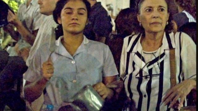 Esta imagen se tomó en Argentina durante las protestas de 2012