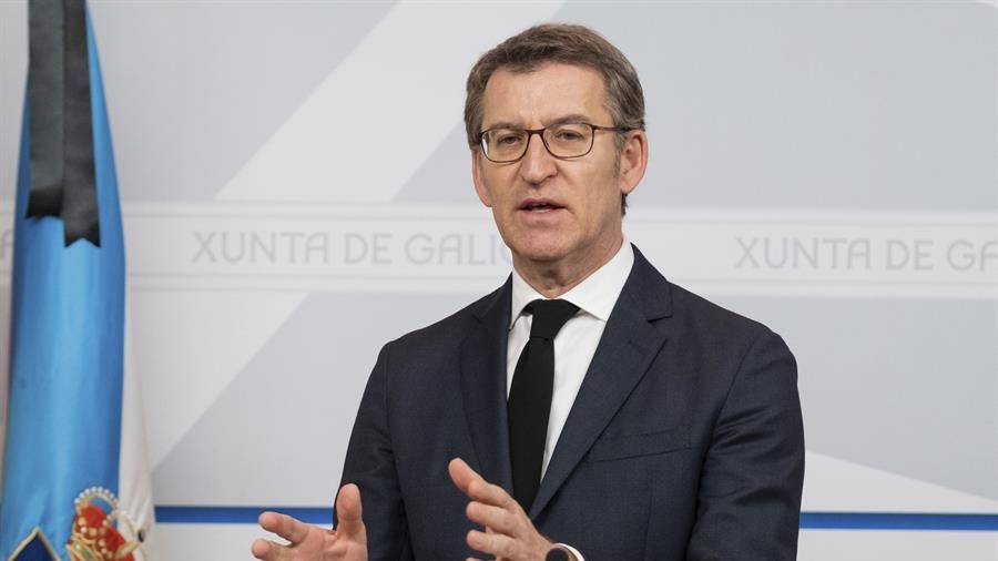 El presidente de Galicia, Alberto Núñez Feijóo.