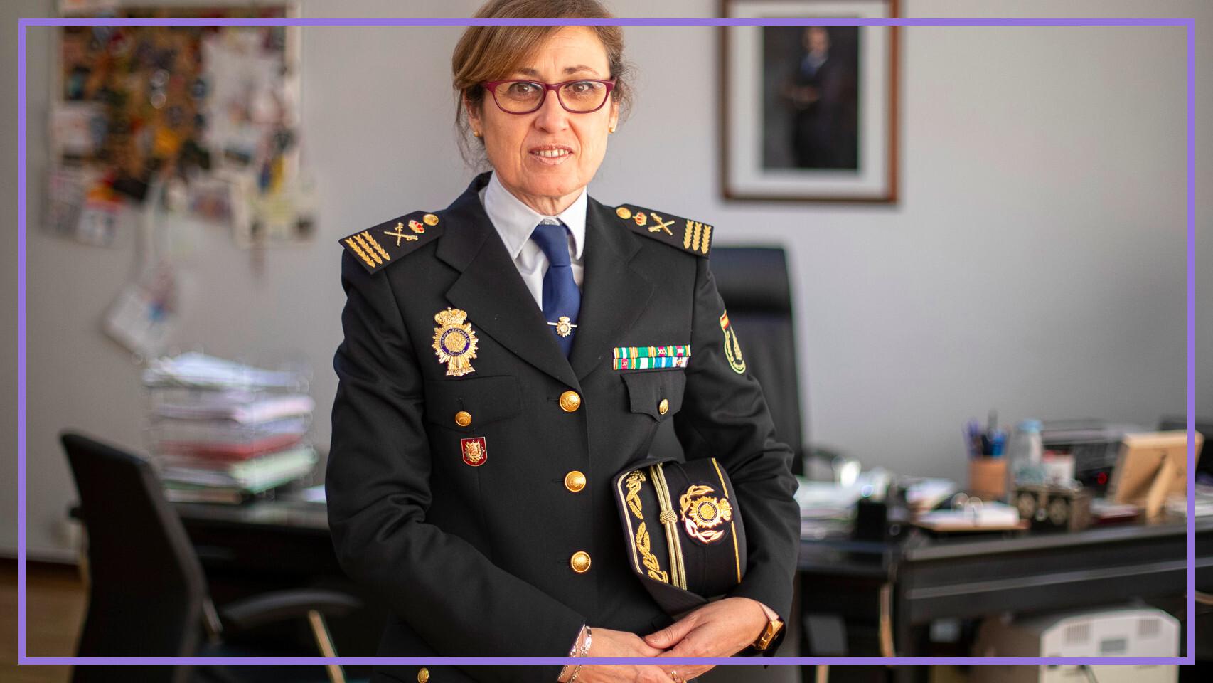 Eulalia González Peña en su despacho.