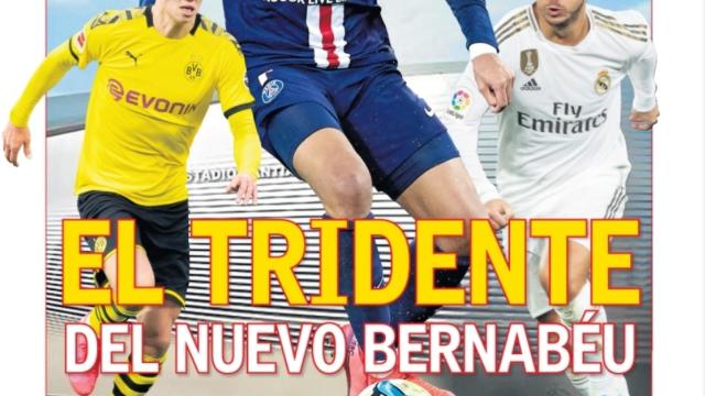 La portada del diario AS (18/05/2020)