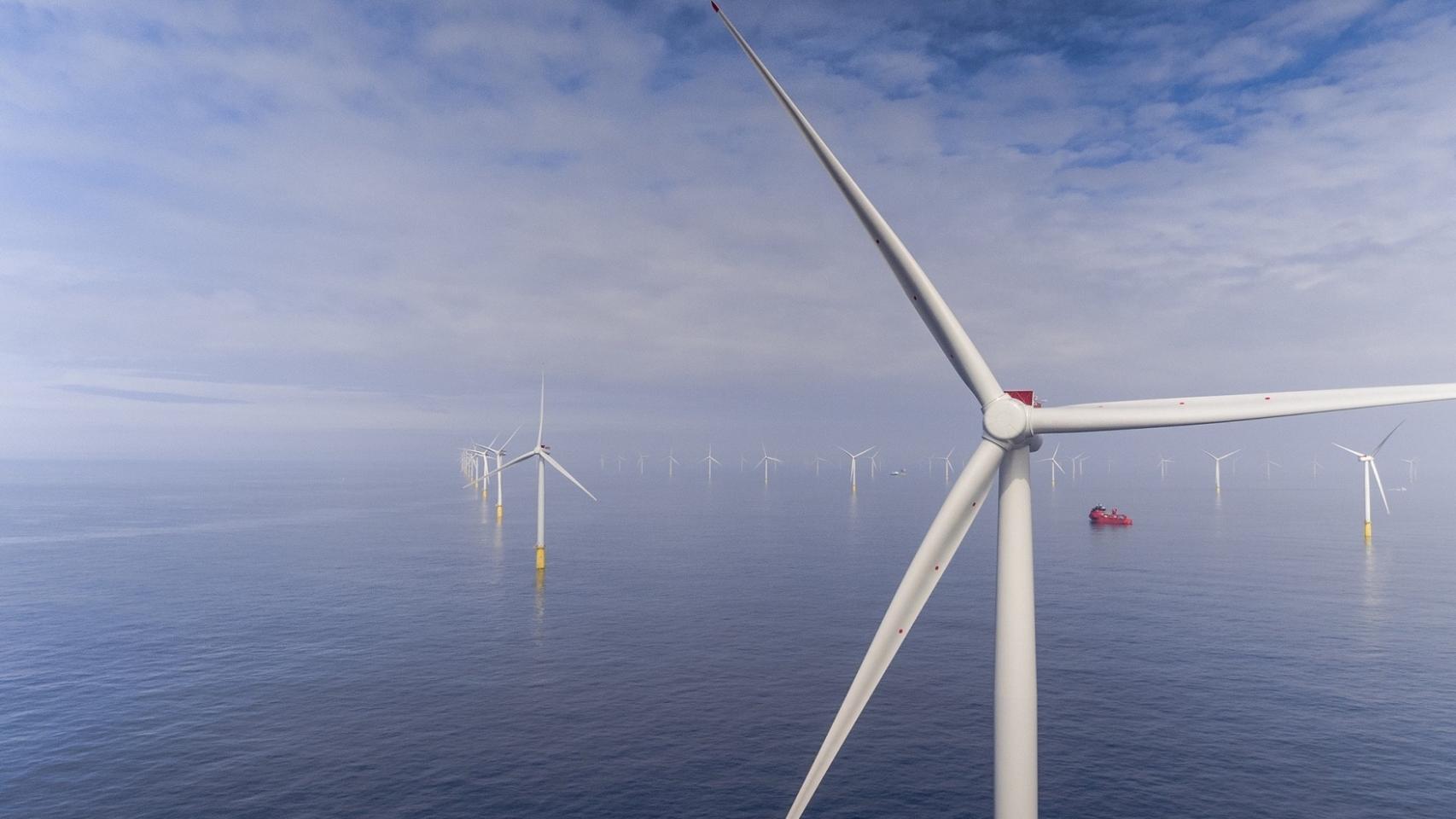 Parque offshore de Siemens Gamesa.