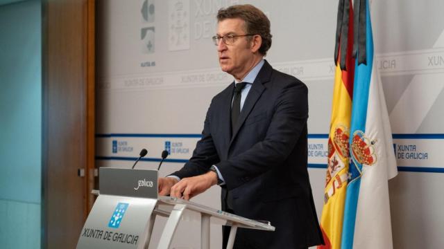 El presidente de la Xunta, Alberto Núñez Feijóo