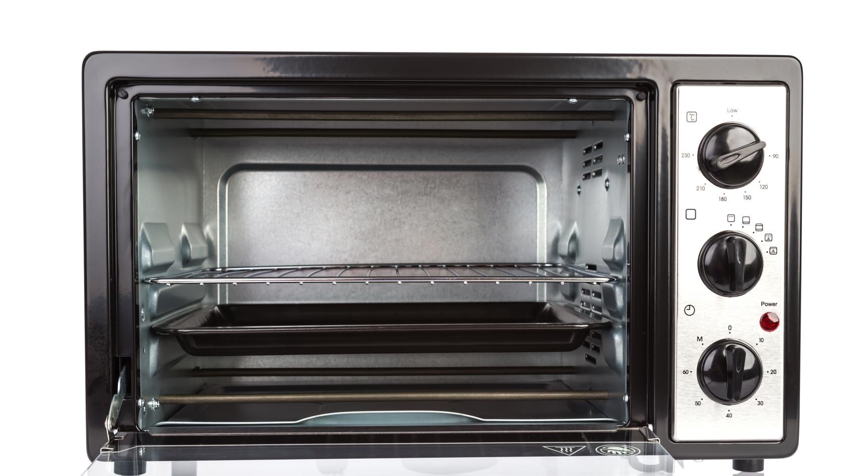 La mejor forma de limpiar el horno eléctrico pequeño