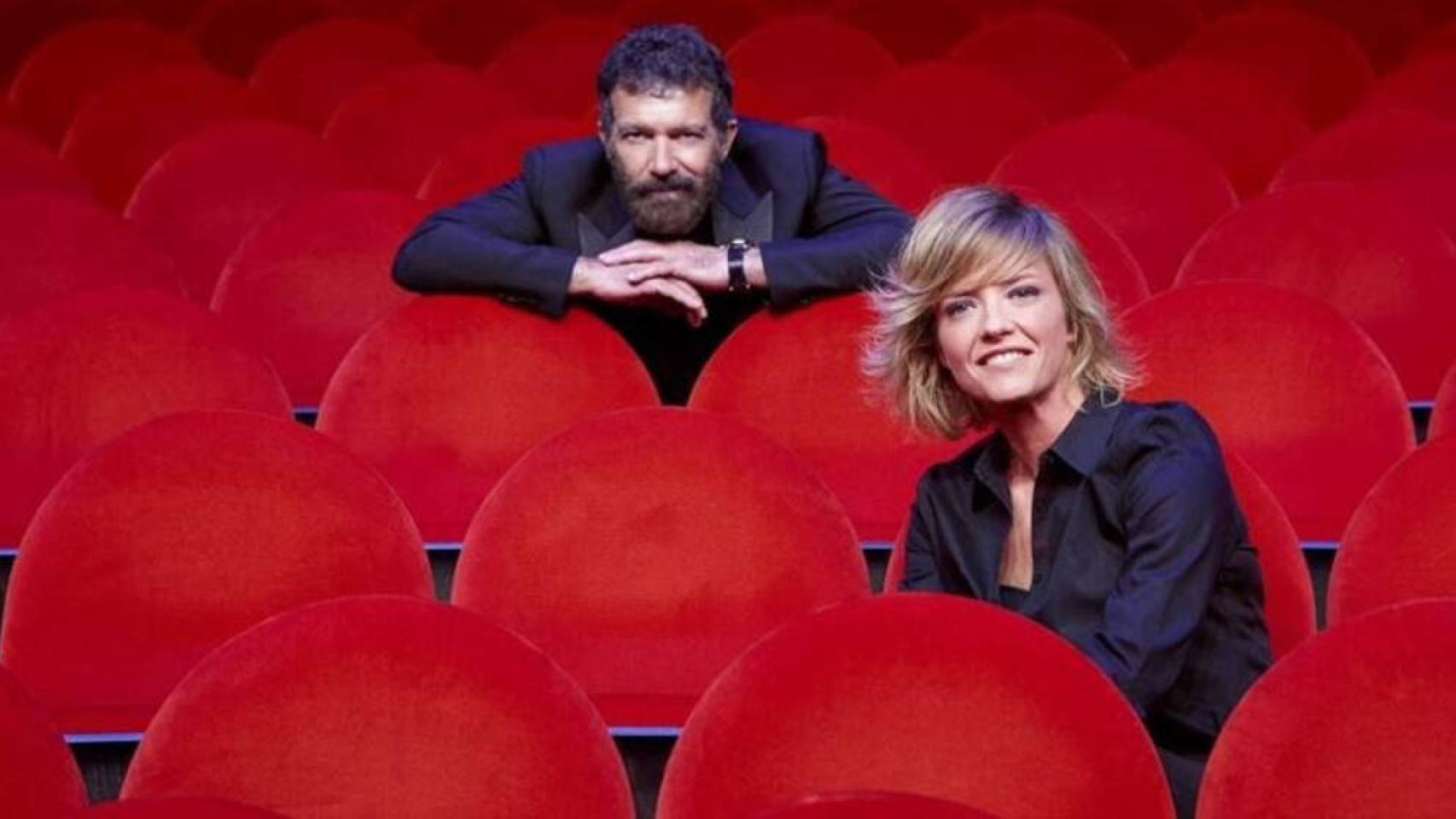 Antonio Banderas y María Casado
