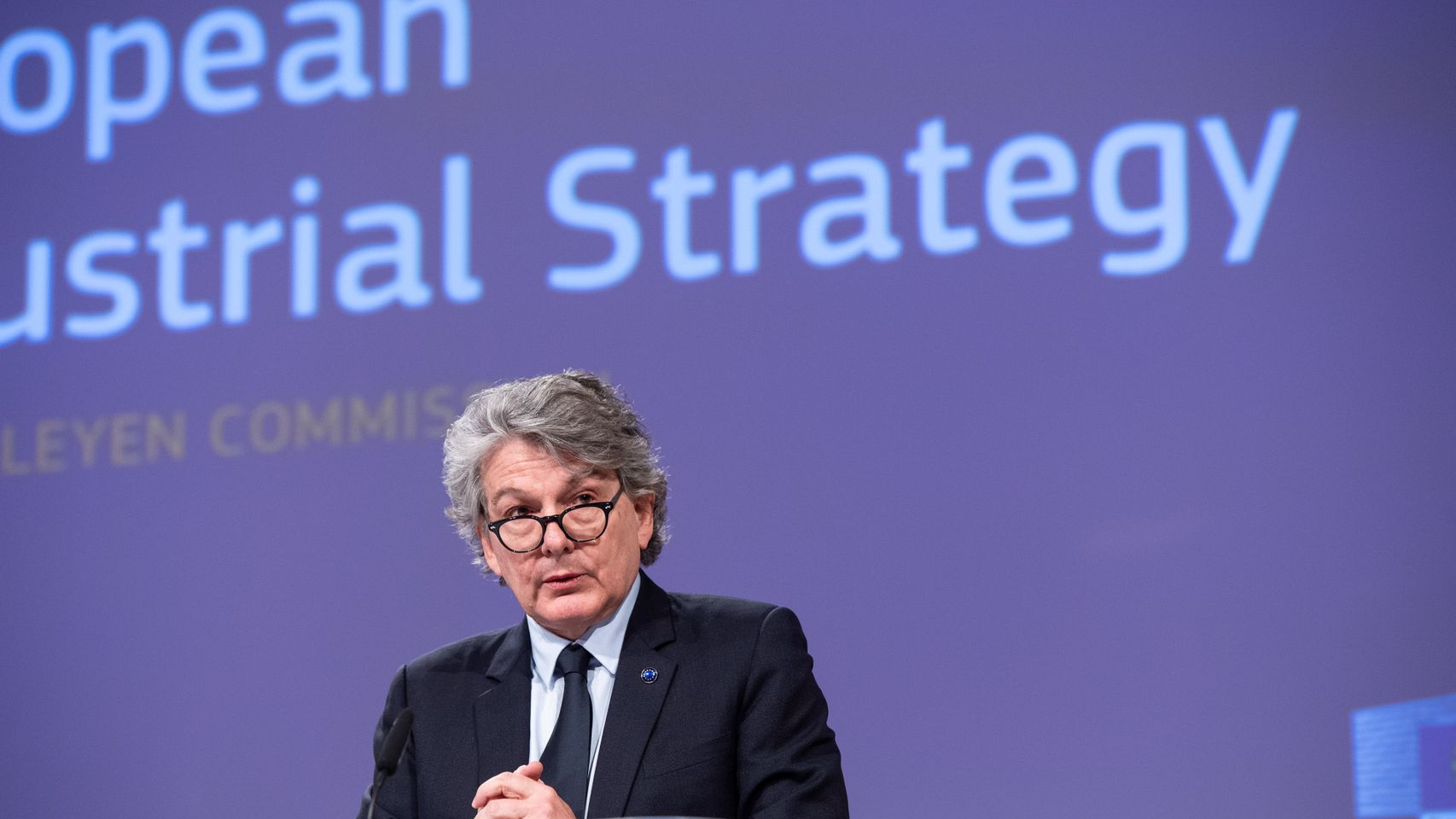 El comisario de Mercado Interior e Industria, Thierry Breton