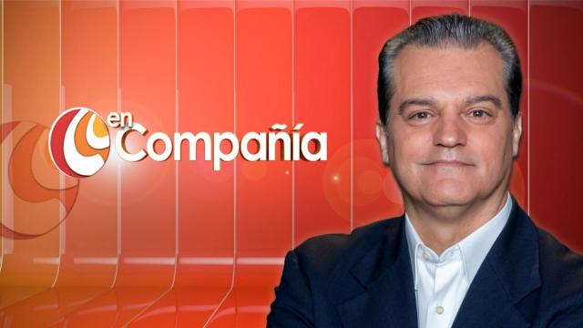 Ramón García en imagen promocional de su programa 'En compañía' de CMM TV.