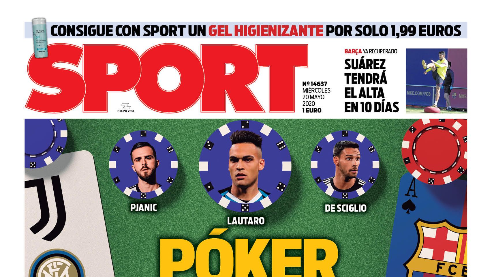 Portada Sport (20/05/20)