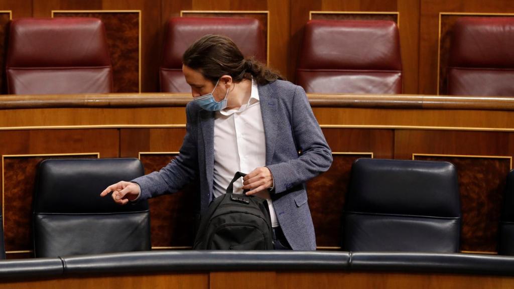 El vicepresidente del Gobierno, Pablo Iglesias.