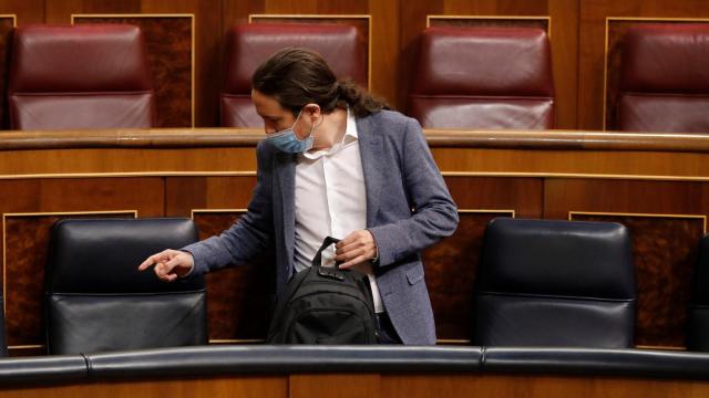 El vicepresidente del Gobierno, Pablo Iglesias.