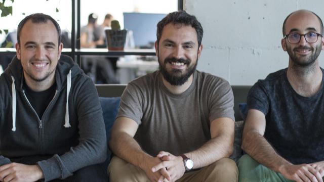 Los tres socios fundadores de la startup catalana Factorial.
